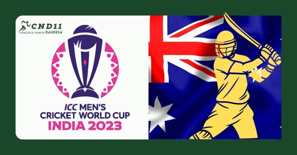 CRICKET WORLD CUP 2023 SCHEDULE